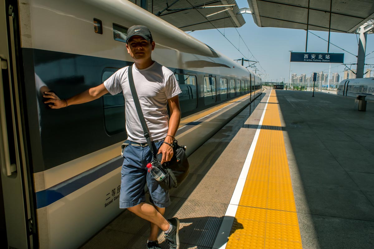 Boleto tren en China