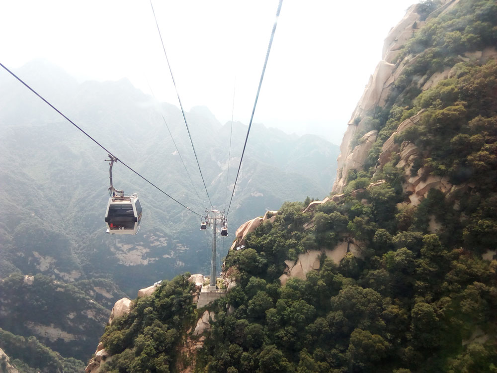 Monte Huashan Teleférico responsive