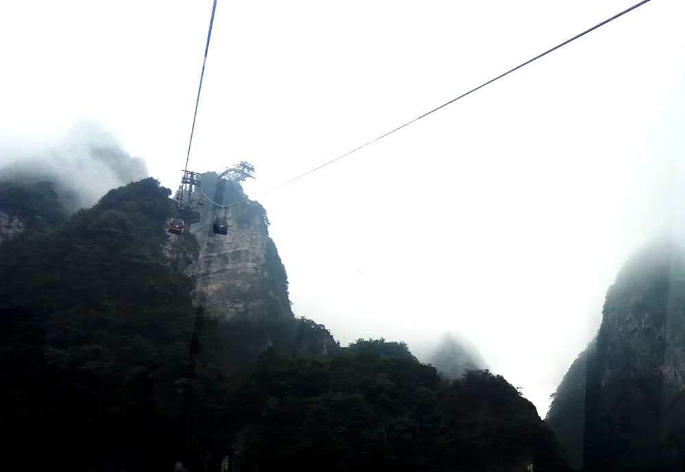 Teleferico Tianmen Mountain